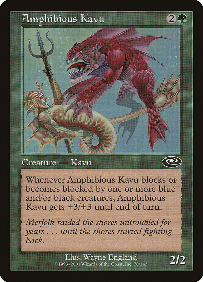 Amphibious Kavu [Planeshift] | Dragon's Lair Comics and Fantasy Houston TX