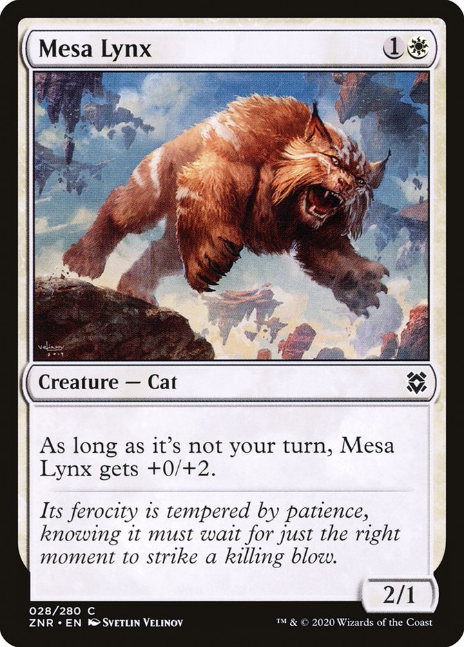 Mesa Lynx [Zendikar Rising] | Dragon's Lair Comics and Fantasy Houston TX