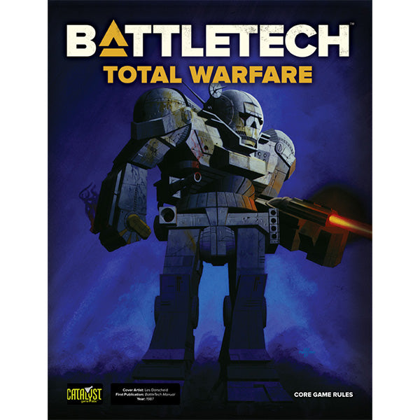 BattleTech: Total Warfare 2nd Ed, Vintage Cover | Dragon's Lair Comics and Fantasy Houston TX