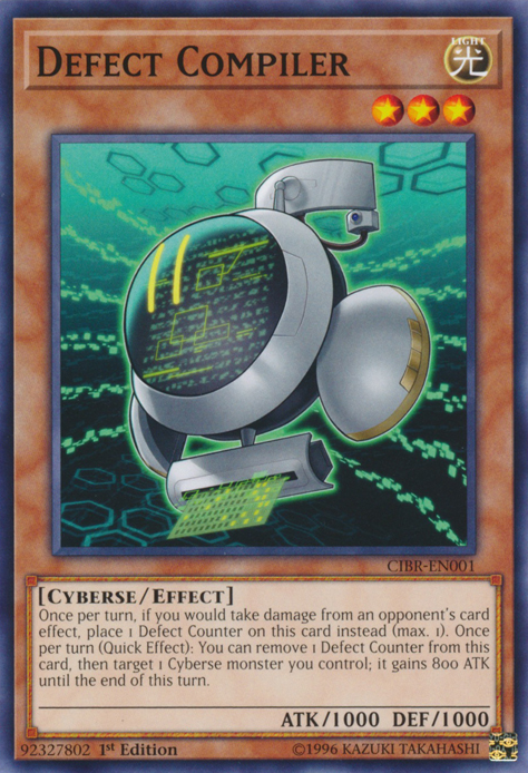 Defect Compiler [CIBR-EN001] Common | Dragon's Lair Comics and Fantasy Houston TX