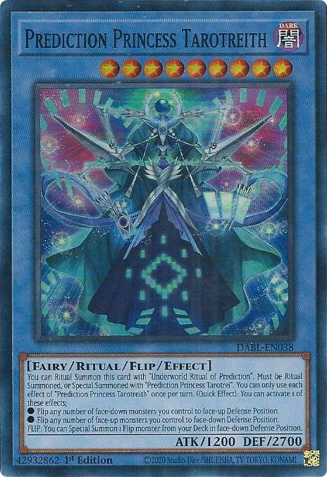 Prediction Princess Tarotreith [DABL-EN038] Super Rare | Dragon's Lair Comics and Fantasy Houston TX