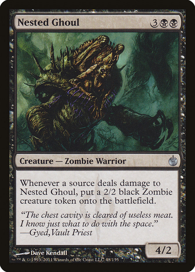 Nested Ghoul [Mirrodin Besieged] | Dragon's Lair Comics and Fantasy Houston TX