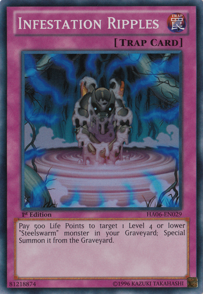 Infestation Ripples [HA06-EN029] Super Rare | Dragon's Lair Comics and Fantasy Houston TX