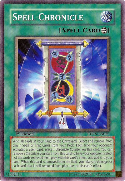 Spell Chronicle [PTDN-EN050] Common | Dragon's Lair Comics and Fantasy Houston TX