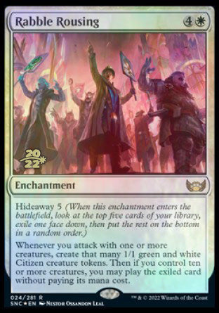Rabble Rousing [Streets of New Capenna Prerelease Promos] | Dragon's Lair Comics and Fantasy Houston TX