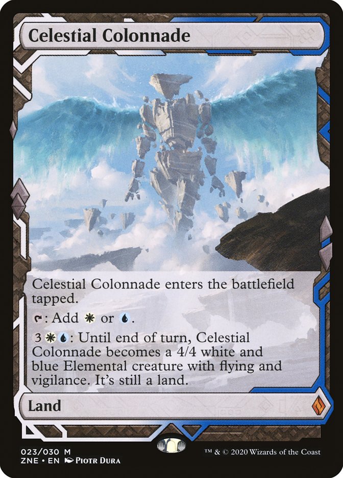 Celestial Colonnade (Expeditions) [Zendikar Rising Expeditions] | Dragon's Lair Comics and Fantasy Houston TX