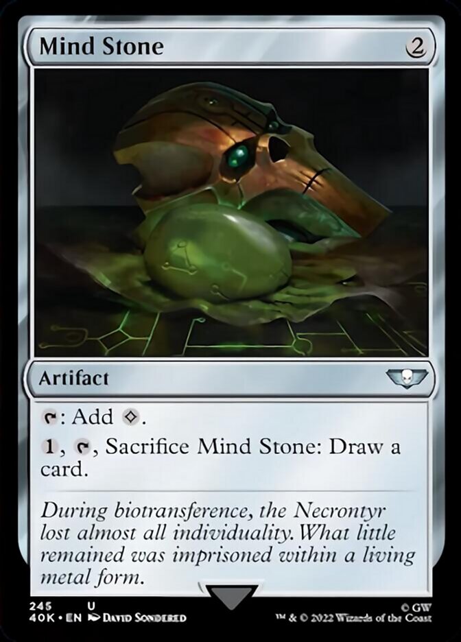 Mind Stone (245) (Surge Foil) [Warhammer 40,000] | Dragon's Lair Comics and Fantasy Houston TX