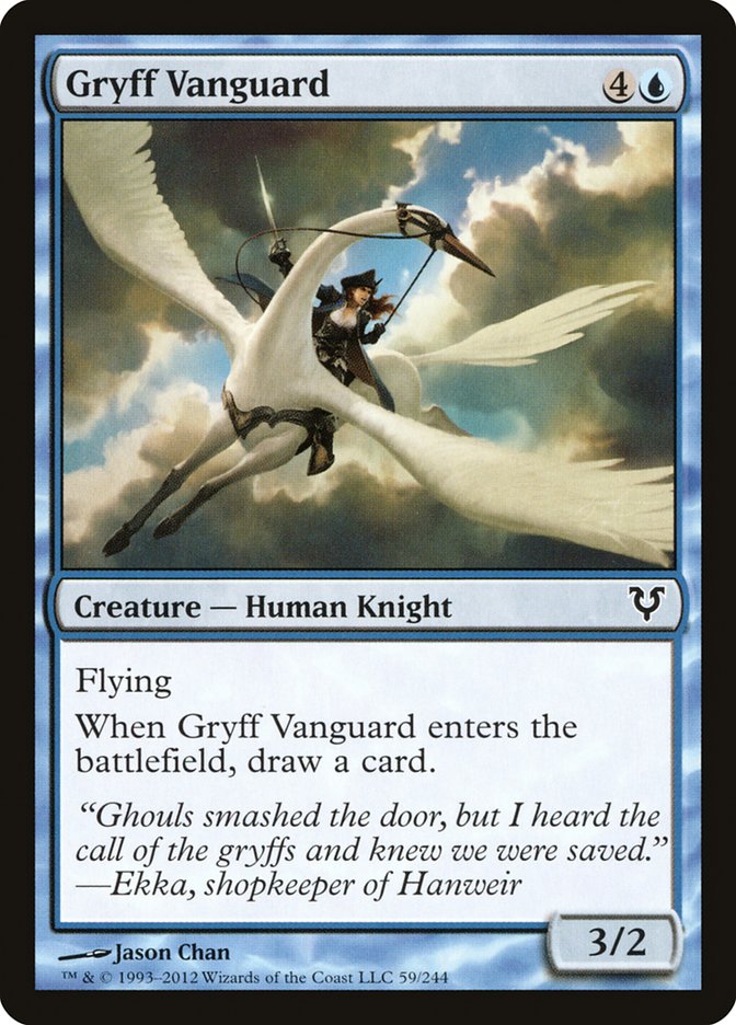 Gryff Vanguard [Avacyn Restored] | Dragon's Lair Comics and Fantasy Houston TX