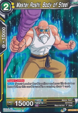 Master Roshi, Body of Steel (BT12-096) [Vicious Rejuvenation] | Dragon's Lair Comics and Fantasy Houston TX