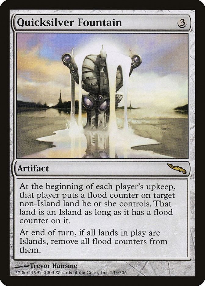 Quicksilver Fountain [Mirrodin] | Dragon's Lair Comics and Fantasy Houston TX