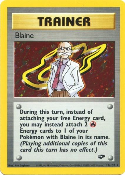 Blaine (17/132) [Gym Challenge Unlimited] | Dragon's Lair Comics and Fantasy Houston TX