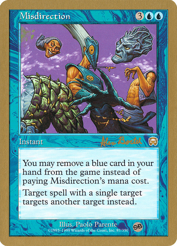 Misdirection (Alex Borteh) (SB) [World Championship Decks 2001] | Dragon's Lair Comics and Fantasy Houston TX