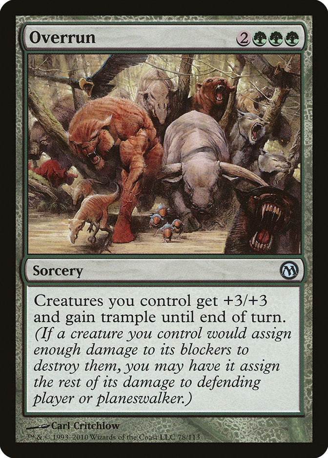 Overrun [Duels of the Planeswalkers] | Dragon's Lair Comics and Fantasy Houston TX
