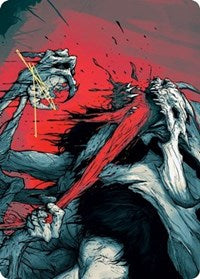 Vorinclex, Monstrous Raider 2 Art Card (Gold-Stamped Signature) [Kaldheim Art Series] | Dragon's Lair Comics and Fantasy Houston TX