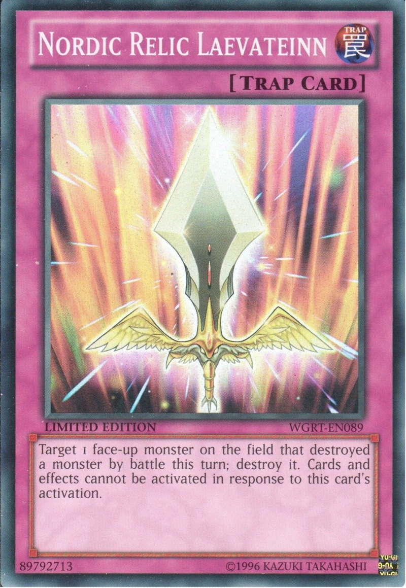 Nordic Relic Laevateinn [WGRT-EN089] Super Rare | Dragon's Lair Comics and Fantasy Houston TX