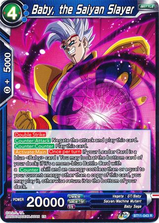 Baby, the Saiyan Slayer (BT11-043) [Vermilion Bloodline] | Dragon's Lair Comics and Fantasy Houston TX