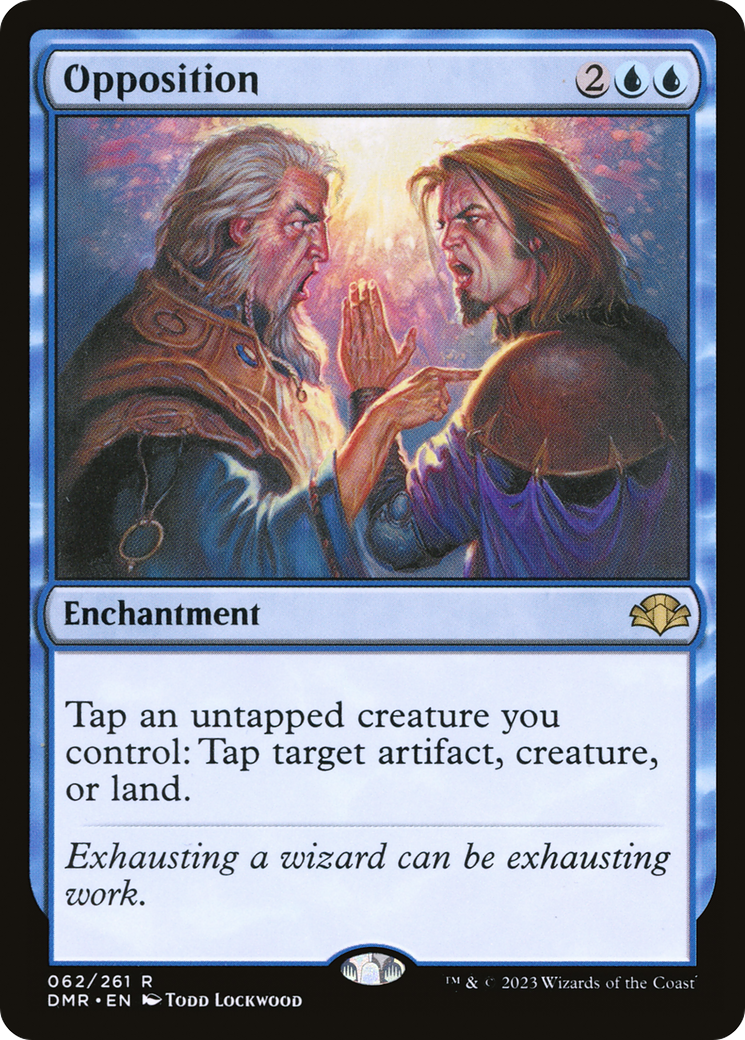 Opposition [Dominaria Remastered] | Dragon's Lair Comics and Fantasy Houston TX