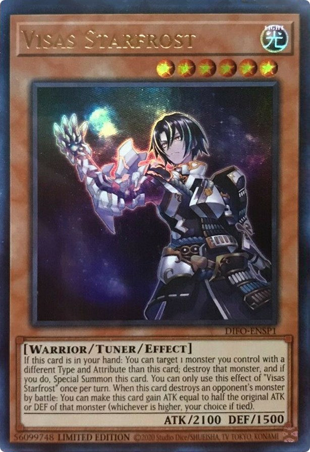 Visas Starfrost [DIFO-ENSP1] Ultra Rare | Dragon's Lair Comics and Fantasy Houston TX