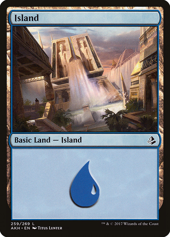 Island (259) [Amonkhet] | Dragon's Lair Comics and Fantasy Houston TX