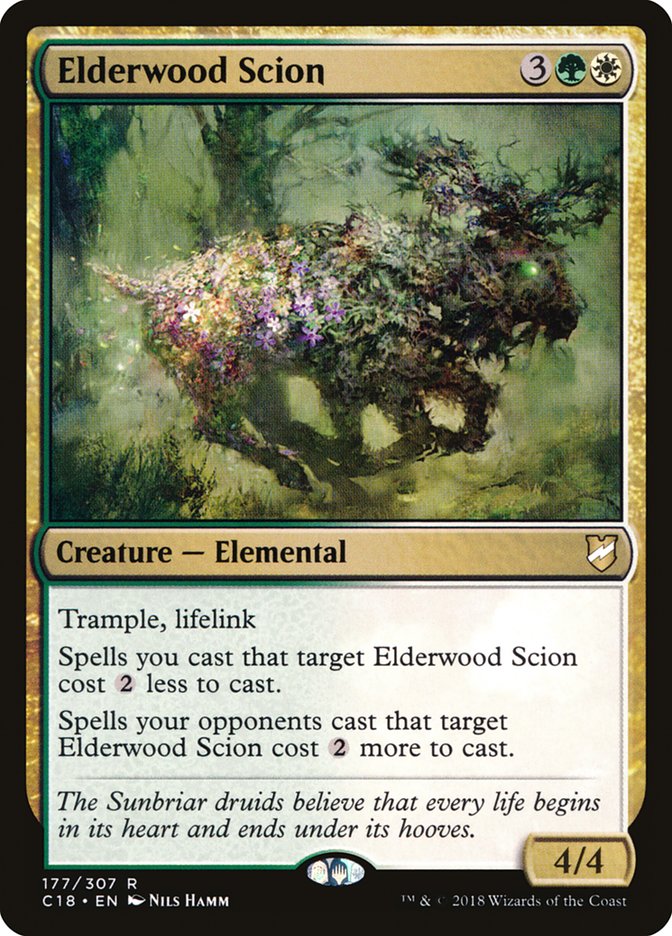 Elderwood Scion [Commander 2018] | Dragon's Lair Comics and Fantasy Houston TX