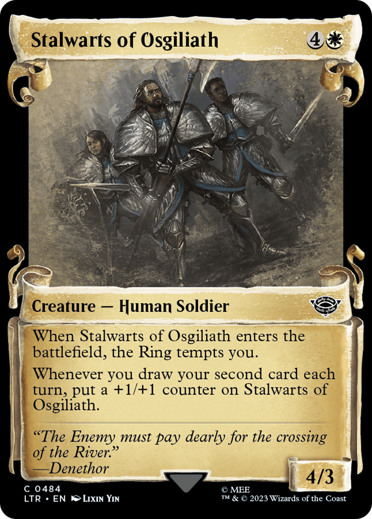 Stalwarts of Osgiliath [The Lord of the Rings: Tales of Middle-Earth Showcase Scrolls] | Dragon's Lair Comics and Fantasy Houston TX