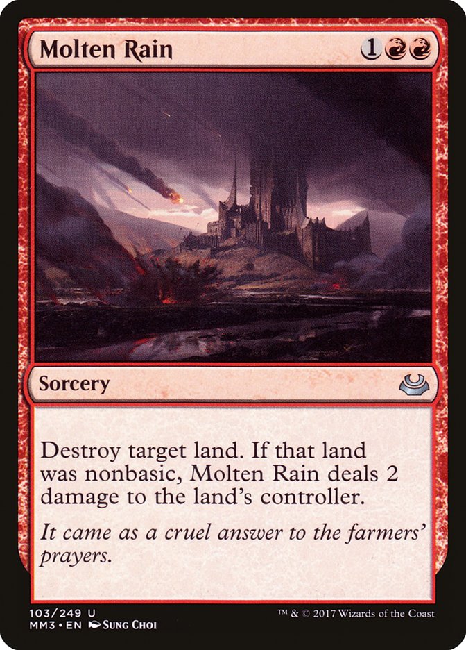 Molten Rain [Modern Masters 2017] | Dragon's Lair Comics and Fantasy Houston TX