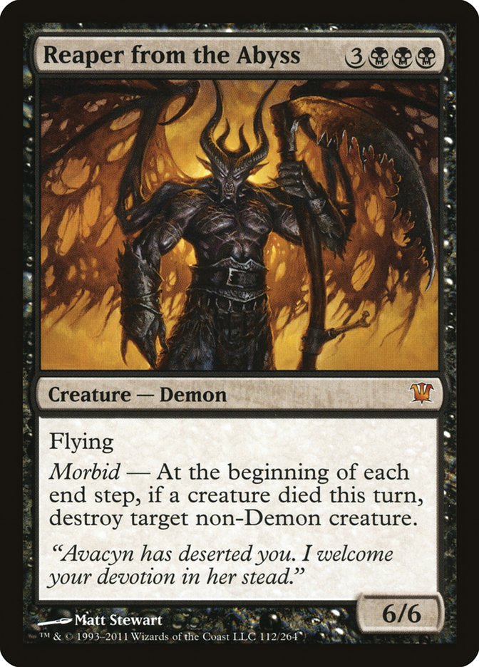 Reaper from the Abyss [Innistrad] | Dragon's Lair Comics and Fantasy Houston TX