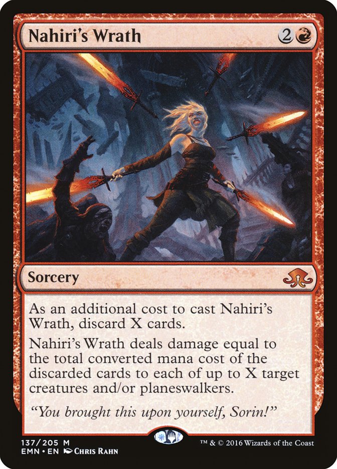 Nahiri's Wrath [Eldritch Moon] | Dragon's Lair Comics and Fantasy Houston TX
