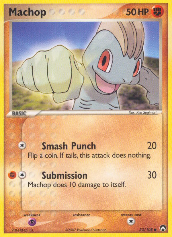Machop (53/108) [EX: Power Keepers] | Dragon's Lair Comics and Fantasy Houston TX