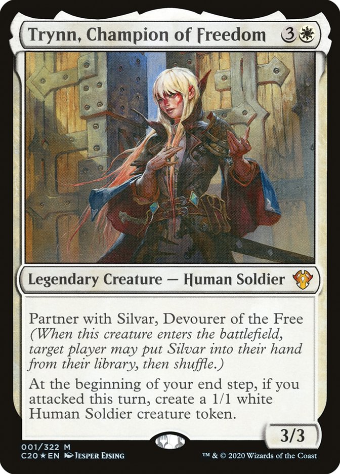 Trynn, Champion of Freedom [Commander 2020] | Dragon's Lair Comics and Fantasy Houston TX