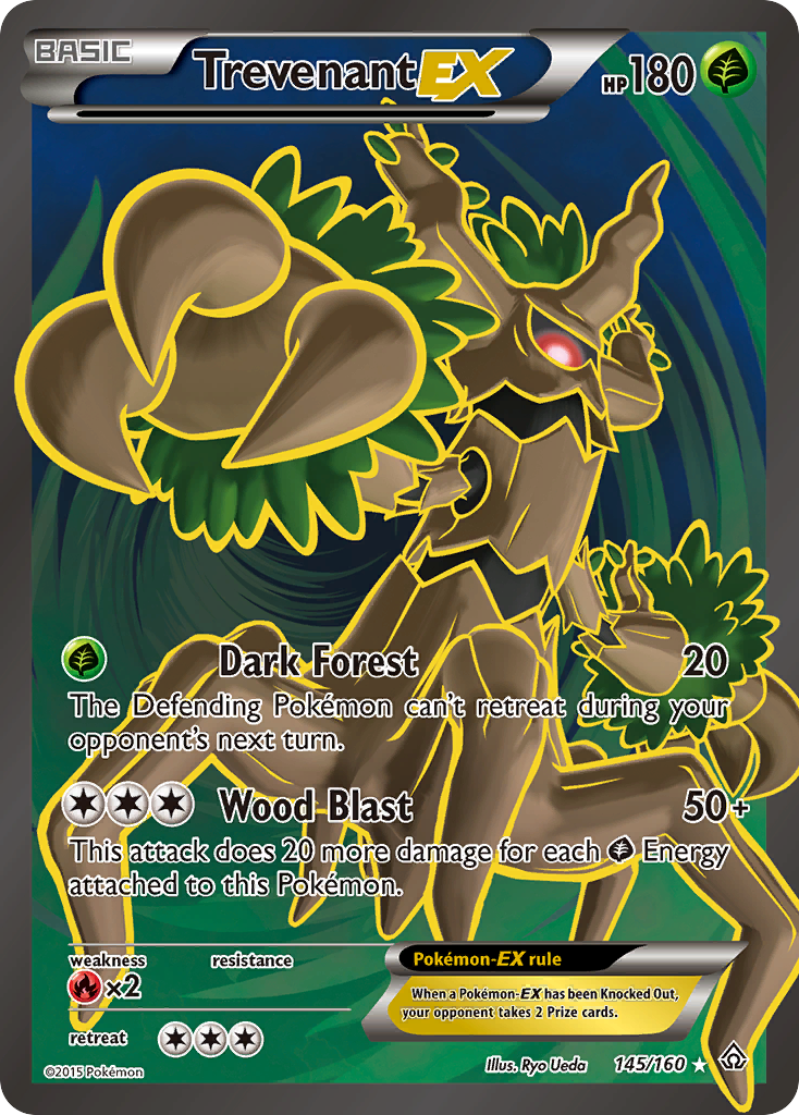Trevenant EX (145/160) [XY: Primal Clash] | Dragon's Lair Comics and Fantasy Houston TX