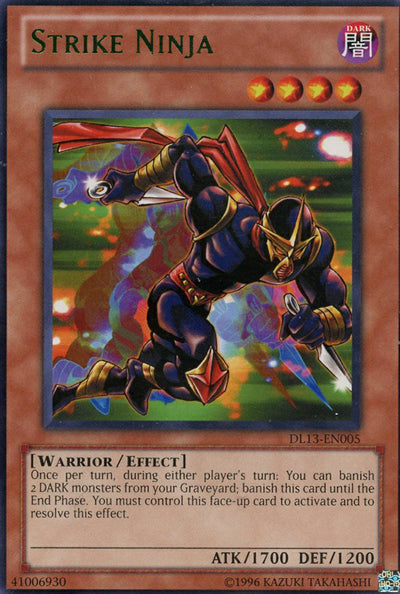 Strike Ninja (Green) [DL13-EN005] Rare | Dragon's Lair Comics and Fantasy Houston TX