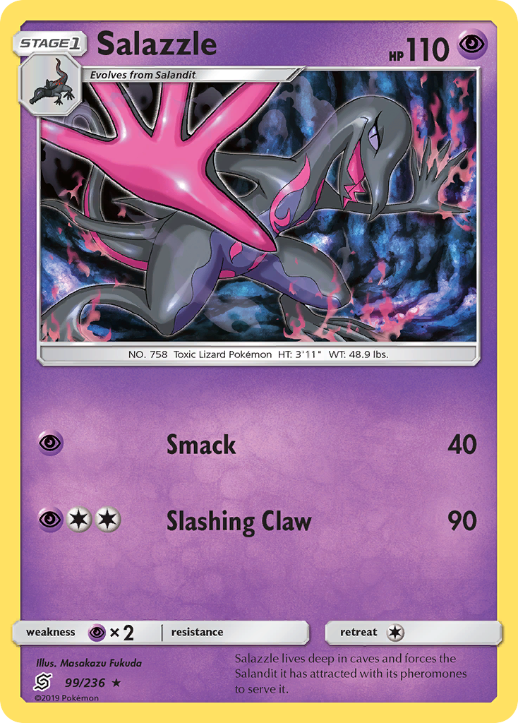 Salazzle (99/236) [Sun & Moon: Unified Minds] | Dragon's Lair Comics and Fantasy Houston TX