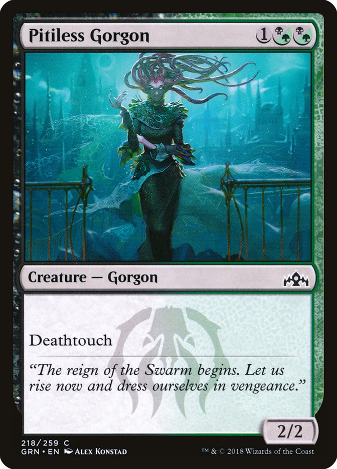 Pitiless Gorgon [Guilds of Ravnica] | Dragon's Lair Comics and Fantasy Houston TX