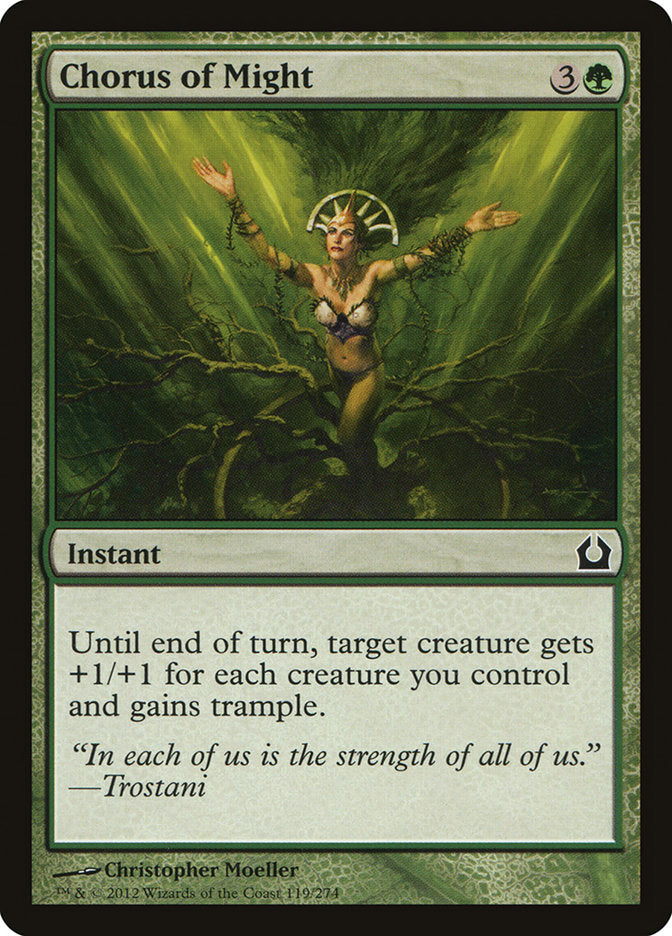 Chorus of Might [Return to Ravnica] | Dragon's Lair Comics and Fantasy Houston TX