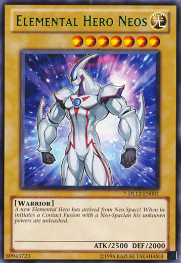 Elemental Hero Neos (Green) [DL12-EN001] Rare | Dragon's Lair Comics and Fantasy Houston TX