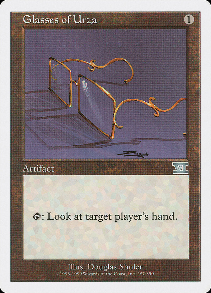 Glasses of Urza [Classic Sixth Edition] | Dragon's Lair Comics and Fantasy Houston TX