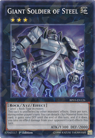 Giant Soldier of Steel [BP03-EN126] Shatterfoil Rare | Dragon's Lair Comics and Fantasy Houston TX