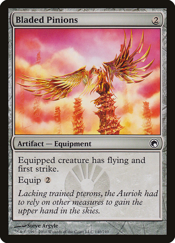 Bladed Pinions [Scars of Mirrodin] | Dragon's Lair Comics and Fantasy Houston TX