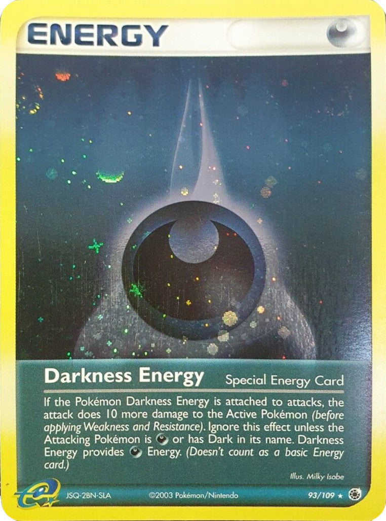 Darkness Energy (93/109) (Cosmos Holo) [EX: Ruby & Sapphire] | Dragon's Lair Comics and Fantasy Houston TX