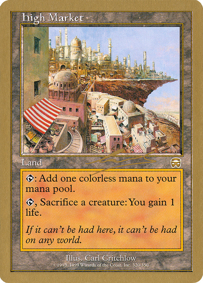 High Market (Nicolas Labarre) [World Championship Decks 2000] | Dragon's Lair Comics and Fantasy Houston TX