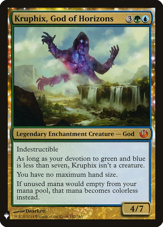 Kruphix, God of Horizons [Mystery Booster] | Dragon's Lair Comics and Fantasy Houston TX