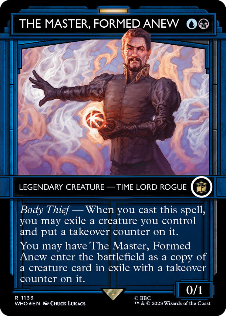 The Master, Formed Anew (Showcase) (Surge Foil) [Doctor Who] | Dragon's Lair Comics and Fantasy Houston TX