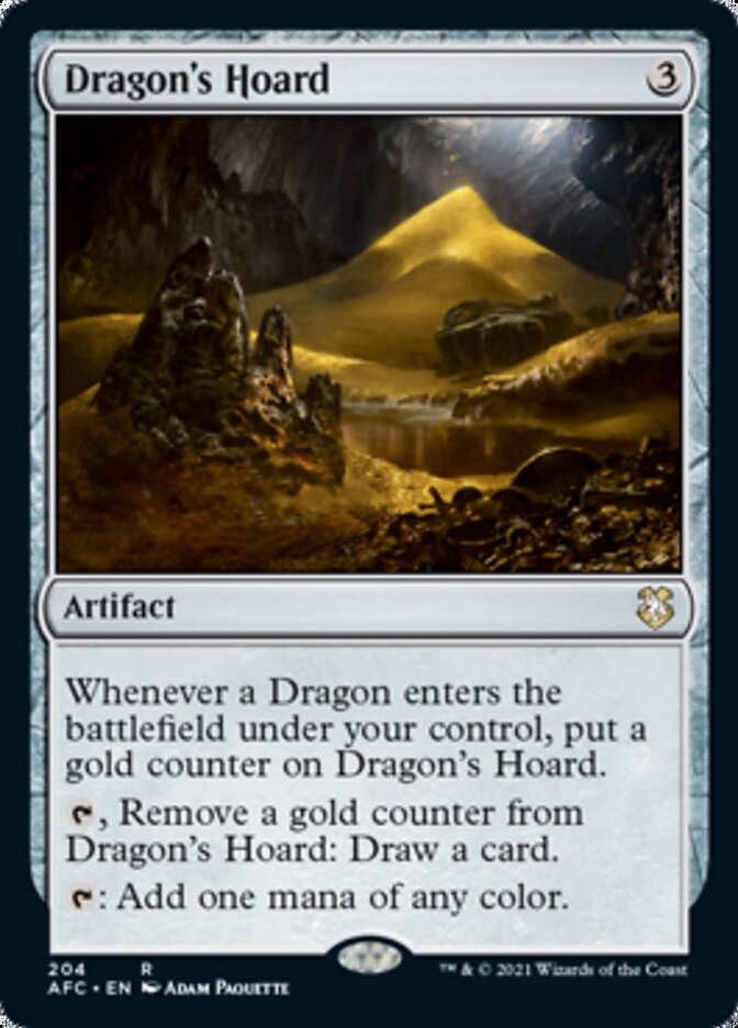 Dragon's Hoard [Dungeons & Dragons: Adventures in the Forgotten Realms Commander] | Dragon's Lair Comics and Fantasy Houston TX