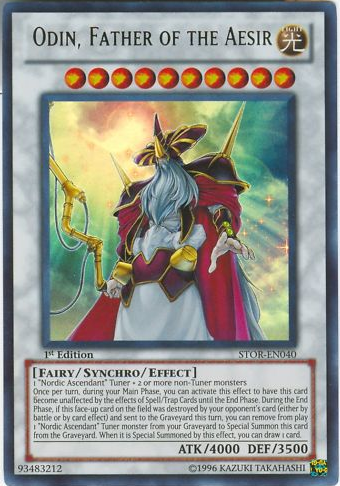 Odin, Father of the Aesir [STOR-EN040] Ultra Rare | Dragon's Lair Comics and Fantasy Houston TX
