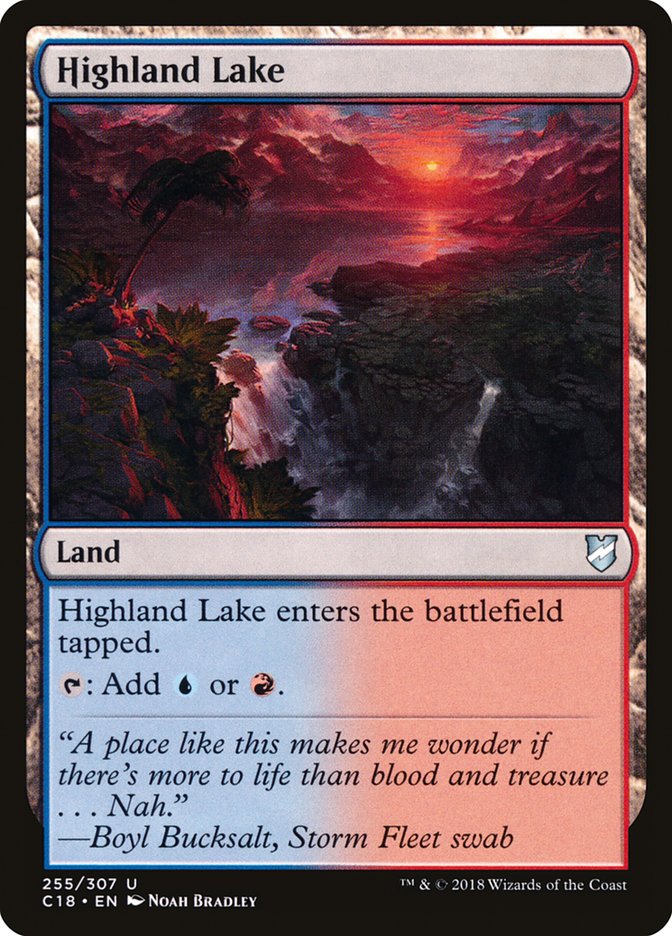 Highland Lake [Commander 2018] | Dragon's Lair Comics and Fantasy Houston TX