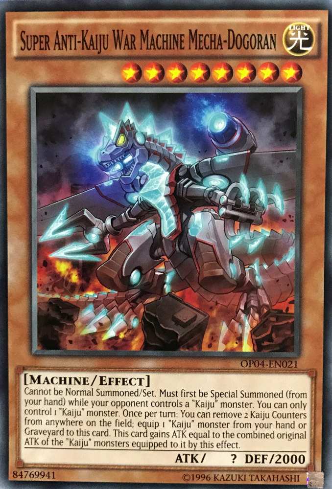 Super Anti-Kaiju War Machine Mecha-Dogoran [OP04-EN021] Common | Dragon's Lair Comics and Fantasy Houston TX