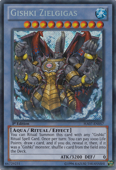 Gishki Zielgigas [HA07-EN057] Secret Rare | Dragon's Lair Comics and Fantasy Houston TX