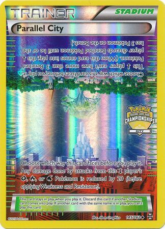 Parallel City (145/162) (Championship Promo) [XY: BREAKthrough] | Dragon's Lair Comics and Fantasy Houston TX