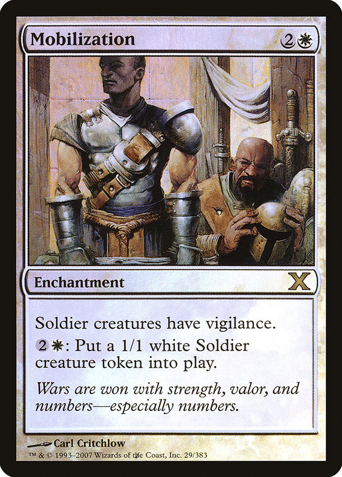 Mobilization (Premium Foil) [Tenth Edition] | Dragon's Lair Comics and Fantasy Houston TX